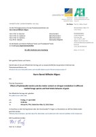 Ankündigung 17.4.2026